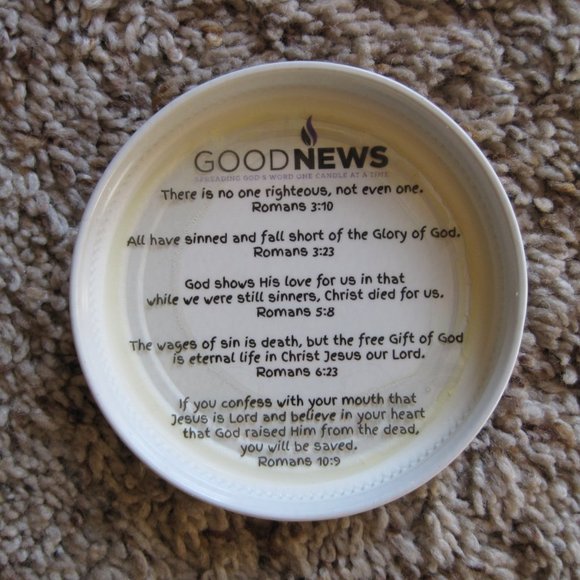 NWT Good news white birch 8oz soy wax candle - Picture 6 of 6